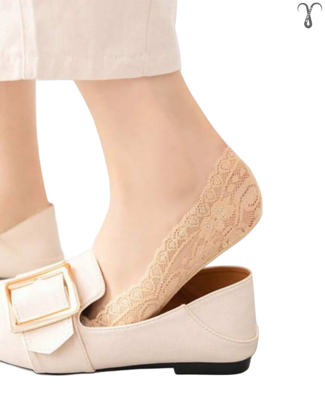 پک پنج تایی جوراب گیپور کالج استپر دار برند Shein