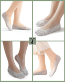 پک پنج تایی جوراب گیپور کالج استپر دار برند Shein