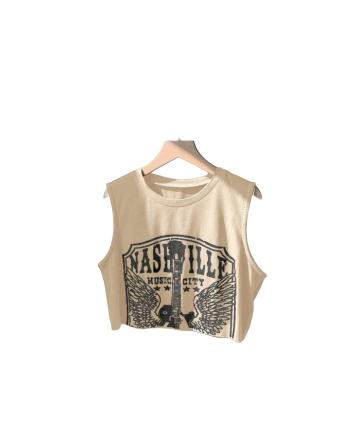 کراپ تاپ جذاب طراحی فستیوال موزیک برند shein