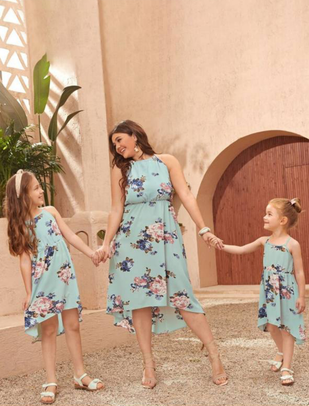 پیراهن زنانه مجلسی کمرکشی برند Shein