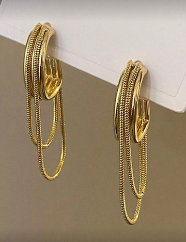 گوشواره رنگ ثابت زیبا از برند Shein