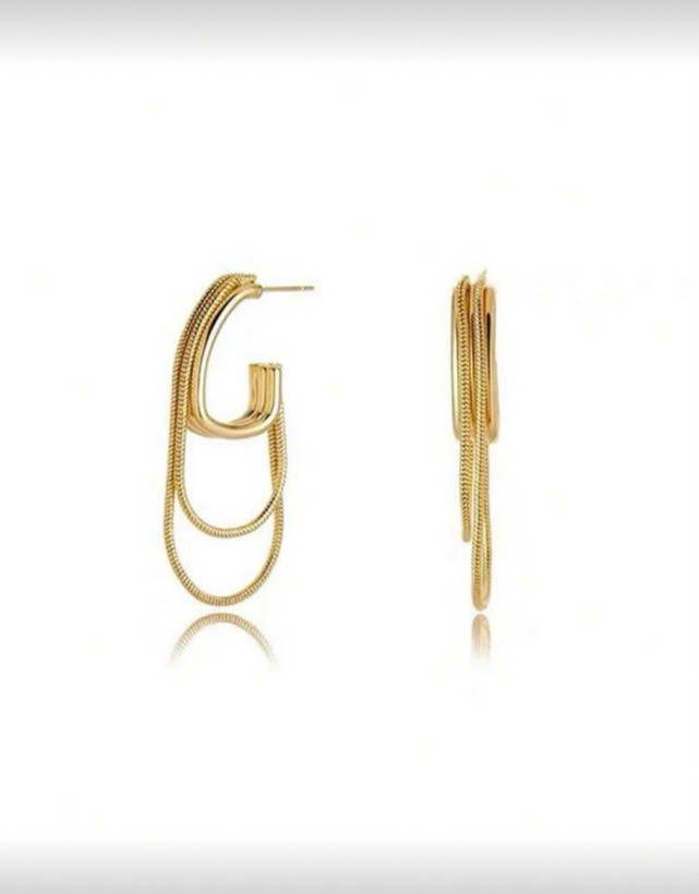 گوشواره رنگ ثابت زیبا از برند Shein