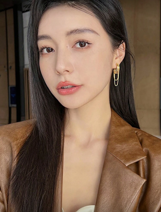 گوشواره رنگ ثابت زیبا از برند Shein