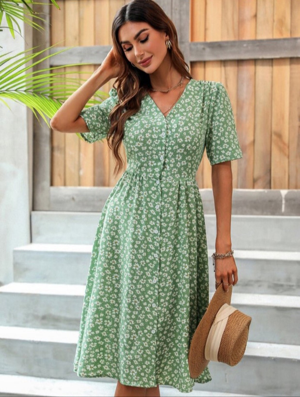 پیراهن بلند زنانه برند Shein