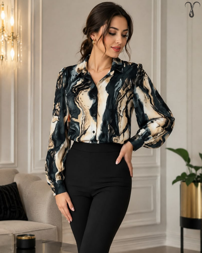 شومیز سیلک جذاب برند Shein کد 0204