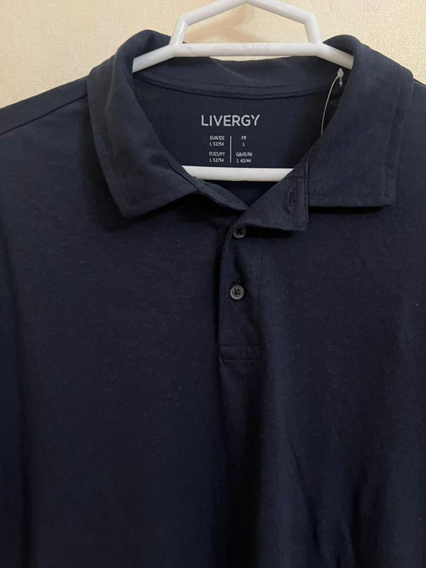 تیشرت مردانه کتان برند Livergy کد 0257