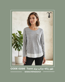 بلوز زنانه جذاب برند Temt کد 0266