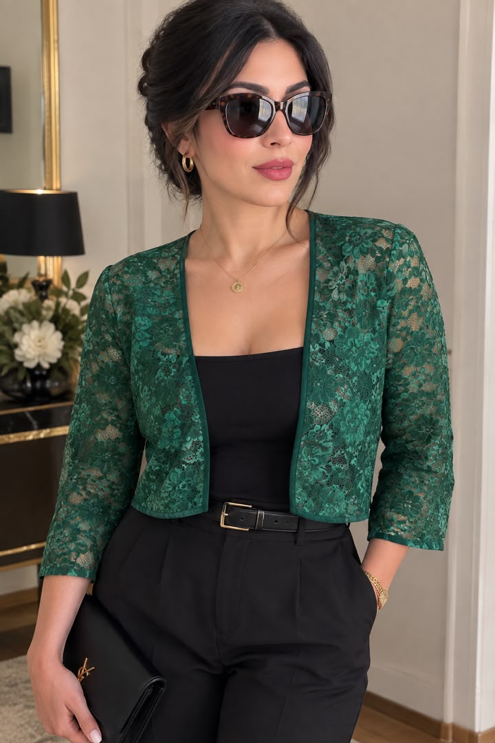 کراپ جلو باز گیپور برند Kate Kasin کد 0283