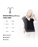 وست بافت یقه هفت برند American Holic کد 0285