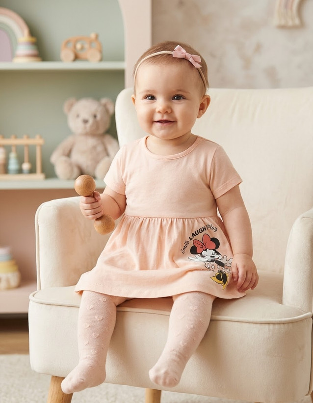 ست بلوز و جوراب شلواری بچگانه برند Primark کد 0319