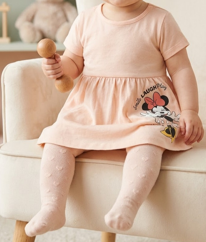 ست بلوز و جوراب شلواری بچگانه برند Primark کد 0319