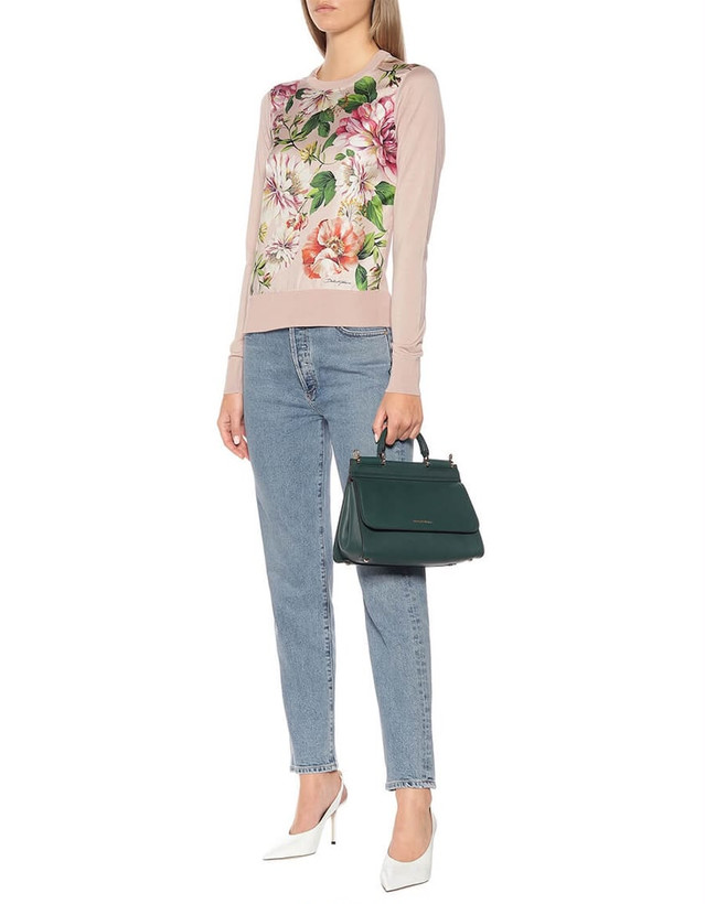 بلوز سیلک بافت برند Dolce&Gabbana کد 0320